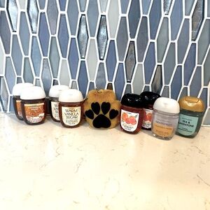 Bath and Body Works Hand Sanitizers and Hand Sanitizer Holder